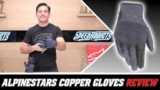 Alpinestars Copper Gloves Review at SpeedAddictscom [upl. by Aretina]