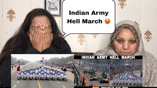 Indian Army Hell March  Indian Army Republic Day Parade  Pakistani Reaction [upl. by Sigfrid648]