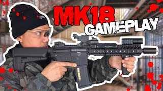 MK18 Airsoft Gameplay [upl. by Muscolo]