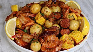 EASY Shrimp Boil Recipe [upl. by Ellivro343]