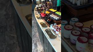 Breakfast at The RitzCarlton Club Lounge 24h Staycation Part12 [upl. by Nesyaj]