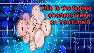 The shortest Video on Youtube ever  Fastest Video in the World  World Record – Nanosecond Video [upl. by Htebazila904]