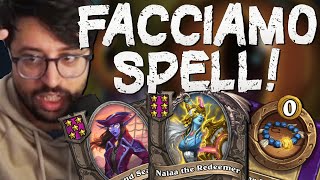 FACCIAMO SPELL  Hearthstone Battlegrounds Ita [upl. by Walsh]