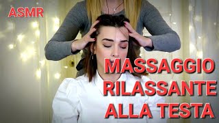 MASSAGGIO SUPER RILASSANTE al cuoio capelluto 💆🏻‍♀️ massage [upl. by Geanine]