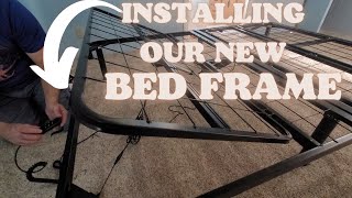 LinenSpa Adjustable Base Bed Frame  Installing REMOTE CONTROLLED BED [upl. by Einwahs]