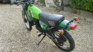 Enduro 125 Kawasaki KeK1 [upl. by Ofloda]