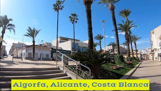 Algorfa and La Finca Golf Alicante Costa Blanca Spain Village Life Walking Tour 060221 🇪🇸 [upl. by Annaej]