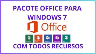 COMO INSTALAR O PACOTE OFFICE NO WINDOWS 7  GUIA PASSO A PASSO 2024 [upl. by Anirb]