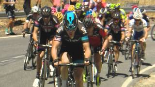 Santos Tour Down Under 2015  Thomas Foods Stage 3 race highlights [upl. by Arytas]