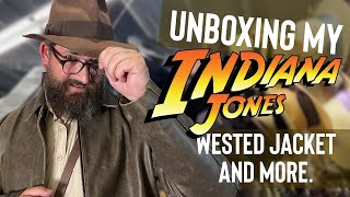 Unboxing Indiana Jones outfit from Wested Leather Co [upl. by Aitetel]