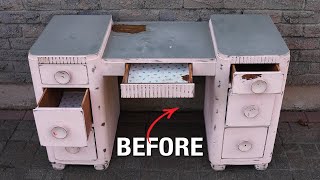 1940s Vanity Restoration… but wait there’s more [upl. by Sonnnie]