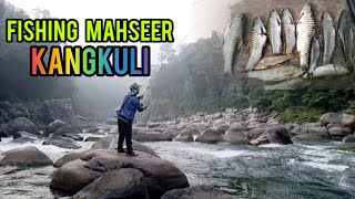 Fishing Mahseer at kangkuli  khwai da kber Meghalaya River [upl. by Bloch]