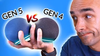 Echo Dot 4 vs 5 Sound Quality Test With Binaural Mic [upl. by Boffa194]