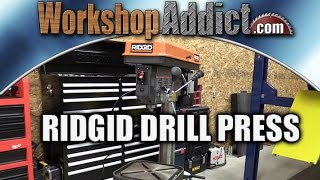 RIDGID 15 Inch Drill Press  R1500 [upl. by Ahsinrats]