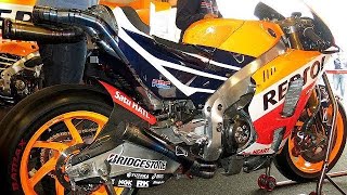 HONDA RC213V 2016 MotoGP Exhaust Sound [upl. by Helsie]