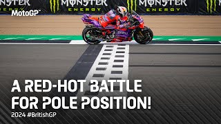 The amazing last 5 minutes of MotoGP™ Q2 🔥  2024 BritishGP [upl. by Novah]