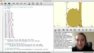 Bézier curve tutorial for OpenSCAD Part 1 [upl. by Kazim]