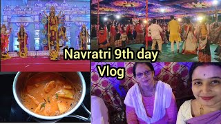 Navratri 9th day vlog Jai mata Di 🙏 family vlog Konkan family aaj bohat khas tha trendingvideo [upl. by Musser]