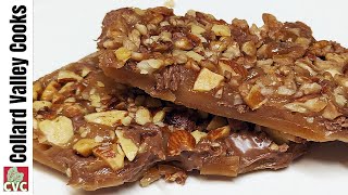 Old Fashioned Butter Toffee Recipe  Classic Homemade Candy  Mamas Southern Recipes [upl. by Enitsenrae540]