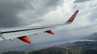 Easyjet A321NEO flight Athens to London Gatwick [upl. by Najar467]