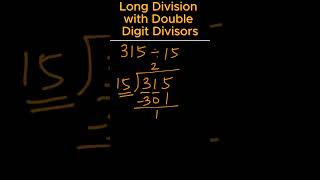 How to do Long Division with DoubleDigit Divisors Shorts [upl. by Bryn215]