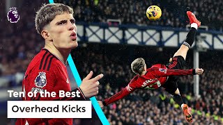 INCREDIBLE PL goals scored by overhead kicks [upl. by Ecilef]