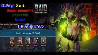 Setup 2 a 1 con buscador RAID SHADOW LEGENDS [upl. by Bink]