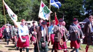 Clan Gathering Parade Scotland [upl. by Junko]