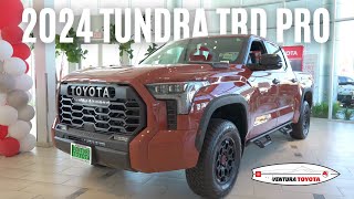 NEW COLOR Toyota Tundra TRD PRO 2024  full walkthrough [upl. by Krever]