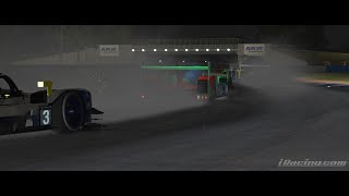 First rain race on iRacing  LMP2 Fixed [upl. by Bridwell425]