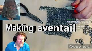 Chainmail aventail quick building video [upl. by Delwin]