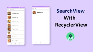 SearchView with RecyclerView  Android Studio Tutorial 2022 [upl. by Eneles]