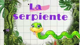 CANCIÓN INFANTIL LA SERPIENTE DE TIERRA CALIENTE [upl. by Fen]