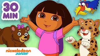 Dora lExploratrice  Dora amp Babouche sauvent des animaux  🐱  Nick Jr [upl. by Neil]