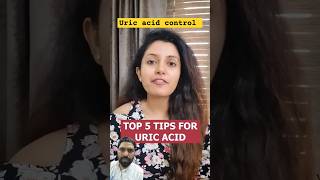 Top 5 Tips for Uric Acid shortvideo ytshorts uricacid facts health shivangidesai helthfacts [upl. by Tham]