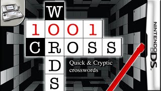 Longplay of 1001 Crosswords [upl. by Erdnoed]