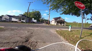 39th Street Guyandotte WV  3 12 Alley to Floodwall Street Heading North [upl. by Servais]