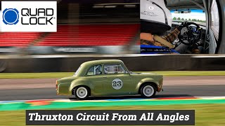 Unleashing the Ford 100E Track Day Thrills at Thruxton 🏁 [upl. by Ennyl]