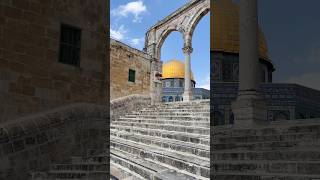 The Dome of the Rock on the Temple Mount Jerusalem Israel 2024 [upl. by Yentirb]