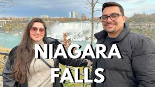 Como é Niagara Falls no Canadá [upl. by Karab]