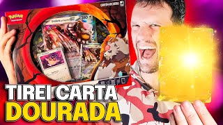 CARTA DOURADA na NOVA BOX da URSALUNA EX  CAPITÃO HUNTER CARTAS POKEMON TCG [upl. by Indihar]