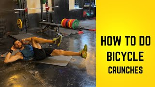 How to Bicycle Crunches [upl. by Mcgean]