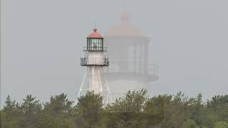 Whitefish Point and Crisp Point lighthouses [upl. by Eeldarb]