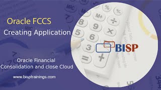 Oracle FCCS Creating Application  FCCS Application  BISP EPM  Oracle BISP  FCCS Training [upl. by Dranyam]