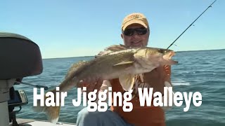 Hair Jigging Walleye – Angling Edge TV [upl. by Nofets483]