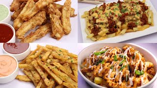 4 Easy Crispy French Fries RecipesLoaded FriesKids Special Recipe By Recipes Of The World [upl. by Atirrehs86]