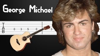 Careless Whisper  George Michael Guitar Tabs Guitar Tutorial Guitar Lesson Fingerstyle [upl. by Llorre923]