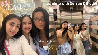 BEAdaily Sundate with Danica amp Blythe II Bea Borres [upl. by Hamon]