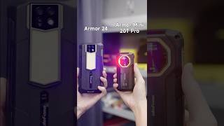 Ulefone Armor 24 vs Armor Mini 20T Pro ulefonearmor24 ulefonearmormini20tpro ulefone [upl. by Alya]