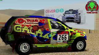 Assetto Corsa 1Âº Baja RallyAcademy Renault Duster GALAXY Motor sport Antonio Arteaga nÂº 266 [upl. by Yragerg413]